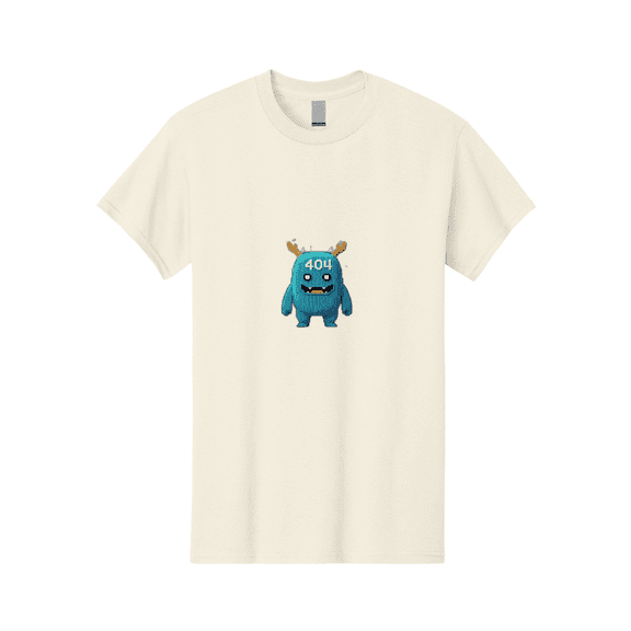404-Monster-2 Mens Graphic Tee, 100% Cotton, Casual Summer Wear BAA099