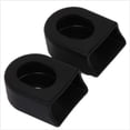 thumbnail image 3 of 1 Paire de Couvercle de Protection en Silicone Accessoire de Sport de Protection pour Vélo - Noir, 3 of 5