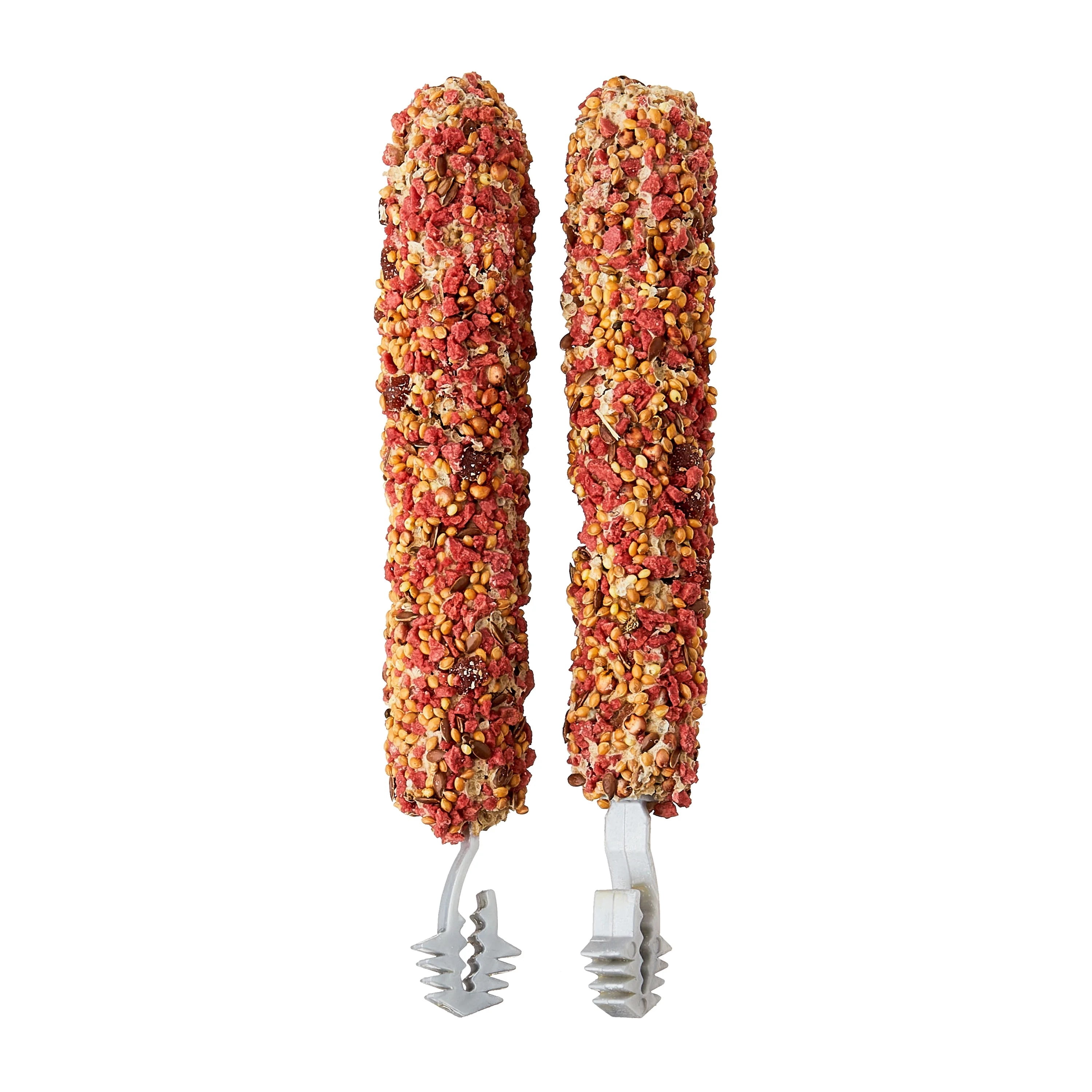 (3 pack) Vibrant Life Parakeet Treat Sticks, Strawberry, 3.17 oz. Bag, 2 Pieces