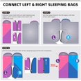 thumbnail image 5 of General Sleeping Bag for Adults and Kids - Lightweight Camping Sleeping Bag for Girls, Boys, Youths, Ultralight Backpacking Sleeping Bag for Cold Weather - Compression Sack Included(Left Zipper), 5 of 12