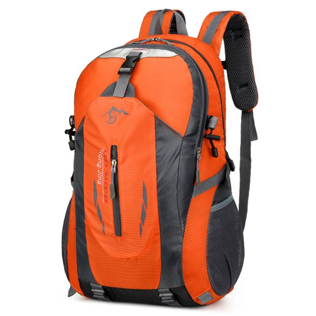 Mochila de escalada 40L Mochila de trekking al aire libre para viajes Senderismo Deporte Naranja JShteea Para Estrenar