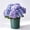 Purple, variant on Hydrangea Artificial Flowers 4 Bundles Real Latex Faux Fake Flowers for Indoor Outdoor Patio Garden Home Yard Wedding Table Decor