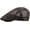 Coffee, variant on Man's Flat Cap Breathable Summer Beret Newsboy Cap Driving Cap Ventilate