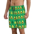 thumbnail image 2 of Naloa Cartoon Fruit 1 Men's Beach Shorts, Surfing shorts, Swim trunks, Quick Dry Swim Trunks for Surfing Beach Fun - Medium, 2 of 9