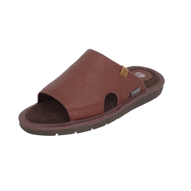 SANDALIA PARA HOMBRE Stahl 9554 CAFÉ, PIEL DE BORREGO