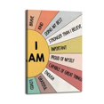 thumbnail image 2 of Affirmation Wall Art for Nursery Classroom Kids Bedroom, I Am Kind I Am Brave Positive Affirmations Wall Decor Poster Wrapped Wooden Frame Wall Decor,Canvas Wall Art for Living Room,Bedroom,Office,Re, 2 of 6