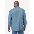 thumbnail image 2 of Boulder Creek By Kingsize Men's Big & Tall Western Snap Front Shirt, 2 of 6