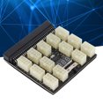thumbnail image 4 of Power Supply Board Adapter, Power Supply Accessories Widely Used Stable Performance  Performance 6pin 8pin 12V Black  For Mining Graphics Card Power Supply, 4 of 8