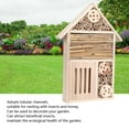 thumbnail image 6 of Garden Outdoor Wooden Insect Bee House Wood Bug Room Shelter Nesting Box Decoration, 6 of 11