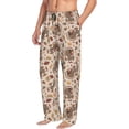 thumbnail image 6 of Sikiie Cute Autumn Turkey Pajama Pants Men, PJ Bottoms, Sleep & Lounge Pants-X-Large, 6 of 6