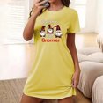 thumbnail image 4 of Fiudx Camisón Comodo, Ropa de Dormitorio de La Suave, Pijama Informal, Material Fresco y Transpirable, Talla Grande para Mujer, Ideal para Relajarse En Casa, Regal Perfecto para Mamás, Esposas E Hija, 4 of 5
