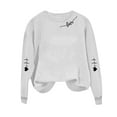 thumbnail image 4 of Valentines Day Sweatshirts for Women Long Sleeve Heartbeat Shirt Casual Round Neck Tops Valentines Shirts for Women Spring Fashion Clothes 2026, 4 of 6