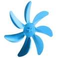 thumbnail image 2 of Ventilador de estufa con aspas de aleación de aluminio, 7 aspas, fácil instalación, universal, repuesto para ventilador de chimenea, color azul, 2 of 14