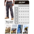 thumbnail image 3 of liyiyiyia Pants for Men Water Resistant Ripstop Cargo Work Pants Hiking Pants Trousers Multi Pockets, 3 of 9