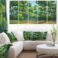 thumbnail image 1 of Green Jungle with Dense Trees - Oversized Landscape Wall Art Print, 1 of 3