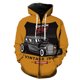 thumbnail image 1 of Sudadera con capucha y cremallera para hombre, diseño de coche clásico de dibujos animados, estilo Harajuku, divertida, informal, unisex, de gran tamaño, 1 of 6