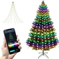 thumbnail image 1 of Guirnalda de luces para árbol de Navidad 2win2buy 160 LED IP65 resistentes al agua, 1 of 6