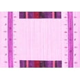 thumbnail image 1 of Ahgly Company Indoor Rectangle Solid Pink Modern Area Rugs, 7' x 9', 1 of 4