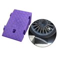 thumbnail image 1 of Portable Curb Ramp Wheelchair Threshold disabled car Ramp vehicle driveway shed car ramps wheelchairs Kerb Ramp Non-slip 16cm Purple, 1 of 7