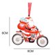 thumbnail image 2 of Colgantes De La Motocicleta De Papá Noel Adornos Colgantes De Navidad Para La Decoración Del Árbol De Navidad Noticed HA037936-00, 2 of 6
