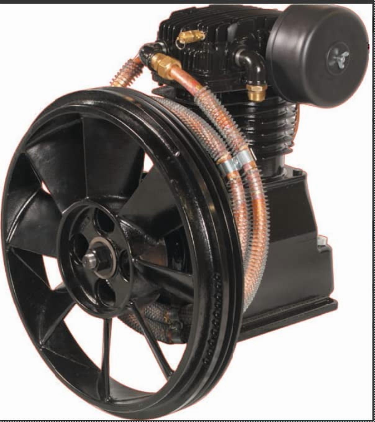 Schulz Air Compressor 10HP L-SERIES, 40 CFM 175 PSI 120 GALLON NEW 3PH