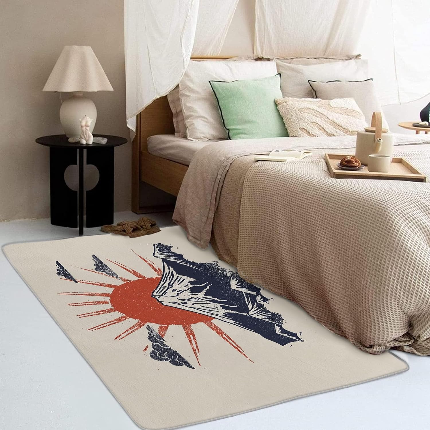 Japanese Rugs for Living Room - 2x3 Rug - Japanese Rug - Japan