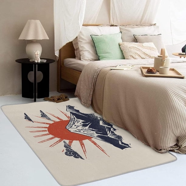 Japanese Rugs for Living Room - 2x3 Rug - Japanese Rug - Japan