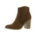 thumbnail image 1 of Sun + Stone Womens Adrien Perforated Ankle Booties, 1 of 3