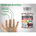 thumbnail image 3 of Resveratrol Anti-ox Complex Gold - 90 Caps Purely Organics Suplemento Alimenticio, 3 of 5