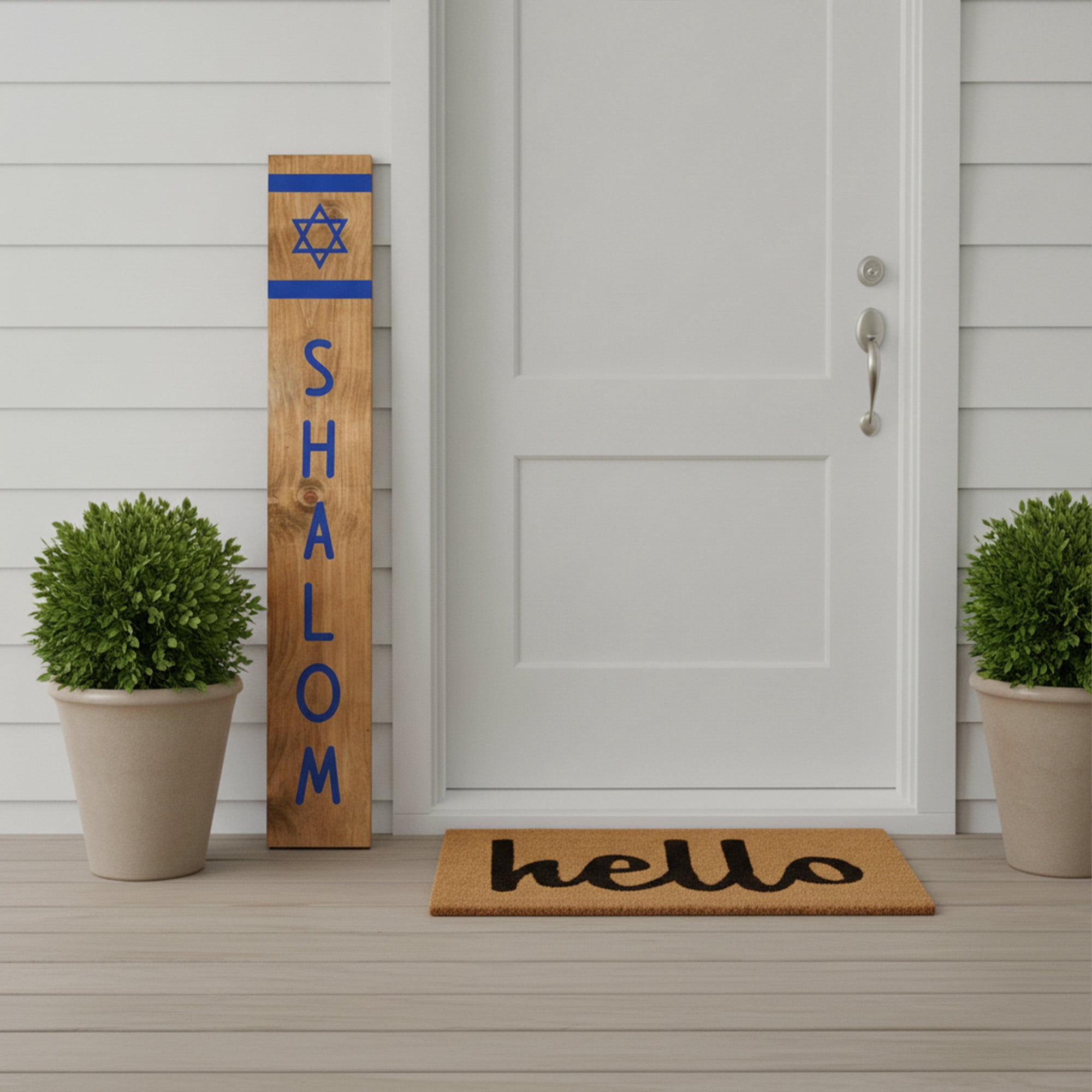Calloway Mills 119485907 Shalom Porch Leaner, 59" x 07"