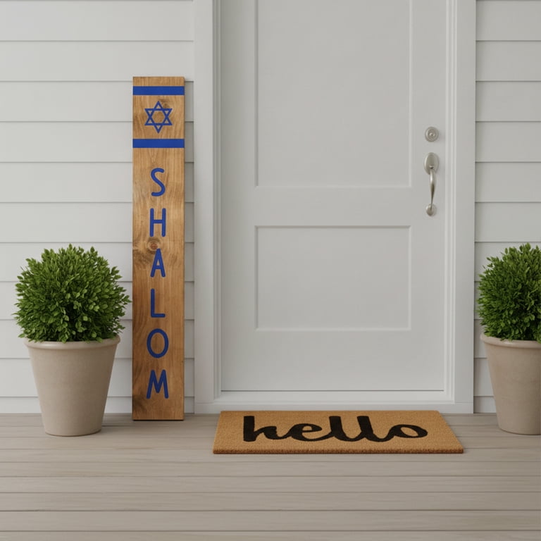 Calloway Mills Shalom Porch Leaner, 47" x 7" photo 3