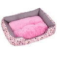 thumbnail image 1 of Pet Bed Winter Warm Soft Dog Cushion Pet Nest for Small Medium Dogs, 1 of 8