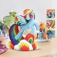 thumbnail image 2 of Nueva figura de acción de anime My Little Pony Rainbow Dash (versión Rainbow Sonic Boom) de 23 cm, juguetes de moda, colección, decoración, regalo, 2 of 5