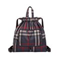 thumbnail image 1 of Basketball Yoga Bag Drawstring Folding Backpack Nylon for Travel (Small Flowers), 1 of 6