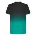 thumbnail image 4 of Camisas de Manga Larga para Hombres Imprimir Casual Cuello Redondo Blusa de Manga Corta, Camisas de Lino para Hombres, 4 of 8