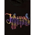 thumbnail image 2 of Casual Round Neck T-Shirt with Slightly Stretchable Fabric for Women, Regular Fit, Short Sleeves, All Seasons, 2 of 8