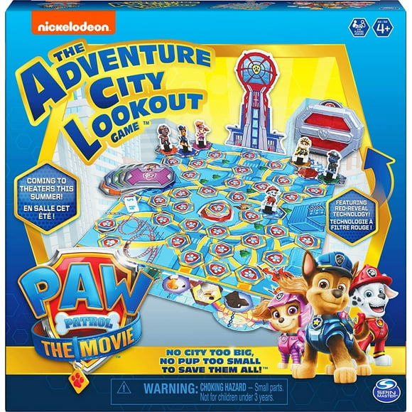 PAW PATROL - ADVENTURE CITY LOOKOUT BOARD GAME - PAW PATROL - JEU DE SOCIÉTÉ ADVENTURE CITY LOOKOUT