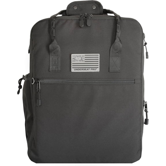 UNDERSEAT PRO Airline Personal Item Compliant Backpack Fits Frontier Airlines, American, Allegiant & More (18x14x8 in)