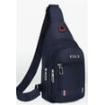 thumbnail image 2 of Pechera Xtellar Mariconera Impermeable Mochila Cruzada Casual Color Café, 2 of 4