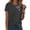 Z425 Grey, variant on Landzoo Halloween Women'S T-Shirt Spider Web Minimal Print Short Sleeve Round Neck Tops Party Casual Women Tees Size L Army Green
