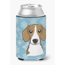 Snowflake Beagle Can or Bottle Hugger
