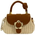 thumbnail image 1 of LHSHIDU Women’s Beach Bag Summer Lightweight Floral Cute Purse 2025 Straw Crossbody Bag Travel Vacation Tote Handbag, 1 of 6
