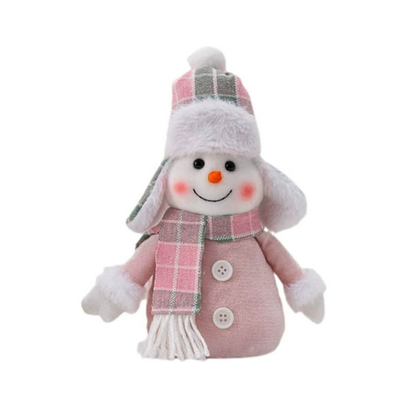 XINGXIANG Christmas Snowman Doll Decorative Figure for Home Window Display Festive Ornament Shelf Decor and Christmas Tree Decoration