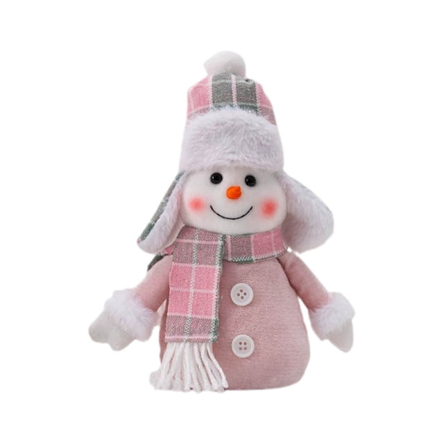 BKER Christmas Decoration Doll Snowman Decorative Figure For Home Window Display