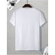 thumbnail image 3 of Camiseta para hombre con estampado de mando de juego y latidos, cuello redondo y manga corta, estilo informal y elegante para uso diario y urbano en verano., 3 of 6