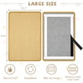 thumbnail image 2 of TETOU Cat Scratcher Mat, 23.6*15.7" Natural Sisal Cat Scratch Mats, Horizontal Cat Floor Scratching Pad Rug with Sticky Velcro Tapes for Couch and Carpets Protection, 2 of 9