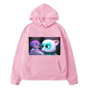 Super Kitties anime hoodie Fleece sweatshirt y2k sudadera boys clothes Autumn pullover Casual Jacket clothes girls hoodies