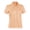 Peach Nectar, variant on Monterey Club Women's Rosy Emboss Texture Golf Polo Shirt #2433