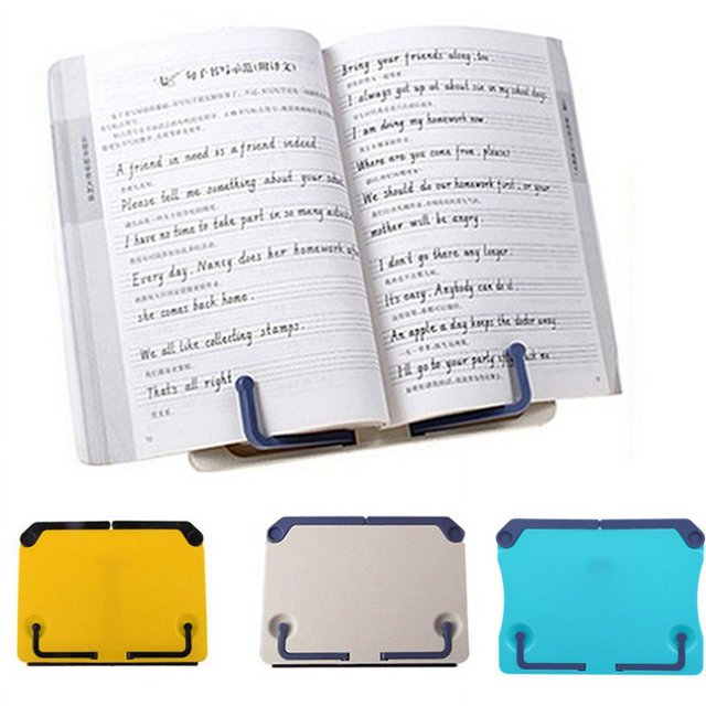 Soportes de lectura portátiles Soportes para libros Soportes para recetas Soportes plegables Soportes para cocinar Organizadores Soportes para libros para partituras Recetas Tabletas LingWen 9024715477927