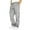 Gray, variant on Babysbule Womens Cargo Pants Women Casual Trousers High Waist Drawstring With Multi-Pockets Long Pants